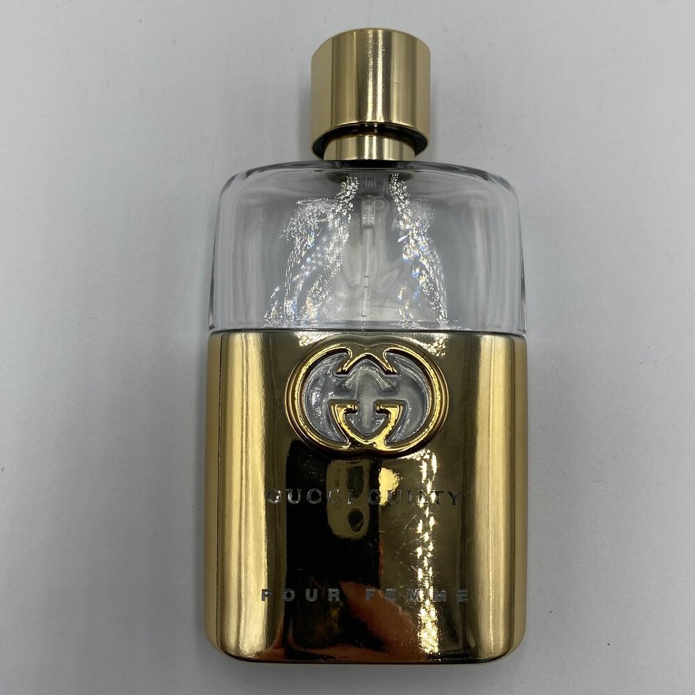 Gucci Guilty Women's Pour Femme EMPTY BOTTLE 1.6 Fl. oz Decor Collectible Prop - Picture 2 of 2